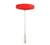 Mipcase Llave de Radios Mango en Forma de T y Orificio Cuadrado 3,2 MM, Herramienta Ajustable de Acero para Bicicletas de Carretera y Bmx, Uso Profesional y Doméstico