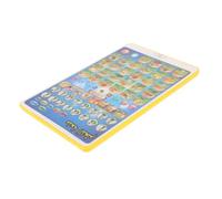 Mipcase Máquina para Aprender Árabe para Juguete Interactivo de Aprendizaje con Función de Lectura Táctil Desarrollo Cognitivo y Habilidades Motrices Color Amarillo