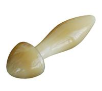 Mipcase Masajeador De Ojos De Cuerno Sólido 1 Unidad Varilla Guasha 9-13 Cm Herramienta Portátil Para Masaje Facial y Reducción De Ojeras Cuidado Piel Contorno Ojos