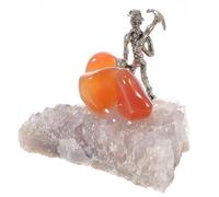 Mipcase Mineral Natural Cluster Figura Minera Decorativa para Hogar y Feng Shui Escultura Protectora para Colección y Meditación Artesanal Colorida y Única Color Aleatorio Color Aleatorio