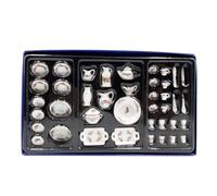 Mipcase Mini Vajilla de Cerámica en Miniatura 1/12 para Decoración de Casas de Muñecas y Jardines de Cuentos Juego de Suministros de Cocina Miniatura para Modelismo y Coleccionismo