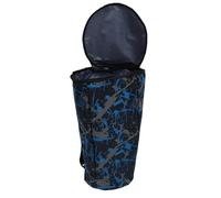 Mipcase Mochila para Tambores Africanos Djembé 8 Pulgadas, Doble Capa, Color Azul Camuflaje, Bolsa Multifuncional para Instrumentos Musicales Portátil y Resistente, Adecuado
