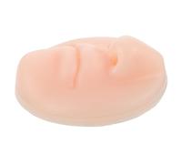 Mipcase Modelo de Boca para Práctica de Piercing Silicona Flexible Realista para Nariz y Boca Herramienta de Entrenamiento para Perforación Corporal Kit de Aprendizaje para Principiantes