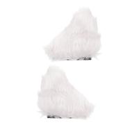 Mipcase Orejas de Gato para Casco de Motocicleta 2 Piezas de Peluche Suave Decoración para Casco de Moto y Scooter Accesorios Colores Aleatorios Color Aleatorio