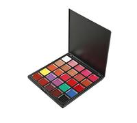 Mipcase Paleta de Cosméticos 25 Colores de Brillo Labial Hidratante, Kit de Maquillaje para Mujer y Niña, Tono Variado, Set Multifuncional para Uso Diario y Obsequio