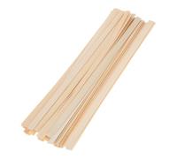 Mipcase Palitos de Bambú para Manualidades 50 Unidades 30 X 12 CM Tiras Planas de Material de Tejido Natural Kit DIY para Cestería y Abanicos Decorativos Artesanales