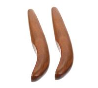 Mipcase Palitos de Puntos de Acupuntura de Madera Pack 2 Piezas para Masaje Manual y Raspado Gua Sha Uso en Spa y Terapias Relajantes Cuidado Personal
