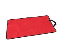 Mipcase para Mascotas y Antideslizante para Coche Cojín Portátil para Perros y Gatos Fácil De Limpiar y Almacenar Rojo