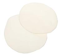 Mipcase Parches de Piel de Cabra Natural para Djembé, 2 Piezas Duraderas de 30cm, Ideales para Reparación de Instrumentos de Percusión en Interiores y Hogar
