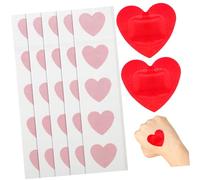 Mipcase Parches Hemostáticos En Forma De Corazón 25 Piezas, Compactos y Flexibles, Vendajes Adhesivos Para Heridas Pequeñas, Aptos Para Todas Las Edades y Uso Diario