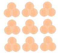 Mipcase Parches Impermeables y Transpirables para Piel, 100 Unidades, Cubiertas Adhesivas Redondas de Tela Transpirable, para Eliminar Marcas y Cicatrices, Uso Facial y Corporal, Cuidado Dermatológico