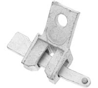 Mipcase Parte Fija del Andamio Pieza de Fijación del Andamio Acero Plata Conexión Fiable Superficie Fácil de Limpiar Proyectos de Construcción