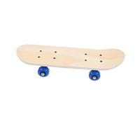 Mipcase Patineta Dibujada a Mano de Doble Extremo para Principiantes Tabla de Skate de Madera de Material DIY para Pintar y Decorar Casa