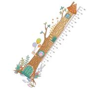 Mipcase Pegatina de Altura Autoadhesiva 3d Niñas, Regla para Medir el Crecimiento Altura, Tabla de Crecimiento Decorativa para Pared de Pvc sin Olor, 1 Pieza para Habitación Infantil