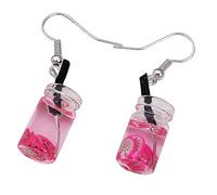 Mipcase Pendientes Colgantes Creativos de Fruta Diseño Divertido y Delicado Gota de Oreja para Mujer Accesorios Originales para Fiesta y Diario