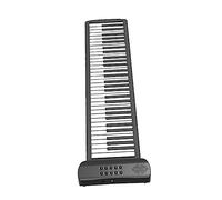 Mipcase Piano Enrollable Portátil de Teclas para Principiantes Teclado Electrónico Flexible para Adultos Cualquier Lugar