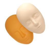 Mipcase Piel de Práctica de Tatuajes Facial de Silicona Suave Base Desmontable, Set 5d para Cejas, Ojos y Labios, Adecuado para Maquillaje Permanente y Formación Profesional