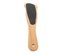 Mipcase Pies de Madera con Mango Ergonómico Doble Cara con Lija para Eliminar Callos y Durezas Removedor de Piel Muerta para Cuidado Casa y Salón Spa