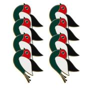 Mipcase Pin de Bandera Palestina Esmaltado Pequeño Broche de Ave de la Paz de Metal Set de 8 Pines para Chaquetas Mochilas y Accesorios de Viaje Insignias Patrióticas Ligeras y