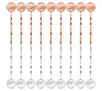 Mipcase Pinzas Metálicas Cabello 40 Piezas con Bandeja Redonda de 12 MM Bases para Accesorios DIY Pinzas Gruesas en Color Plata y Rosa Dorado Ideales para Manualidades y Engastar