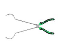 Mipcase Pinzas para Crisol de Fundición de Joyas Herramienta de Precisión de Acero Resistente al Calor Pinzas Largas para Horno de Fusión Abrazadera Segura para Levantar Crisoles en