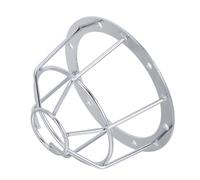 Mipcase Protector de Sensor de Alarma contra Incendios de Malla Metálica a Prueba de Explosiones para Montaje Empotrado, Diámetro Interior 75 Mm, Cubierta Duradera y Resistente al Calor