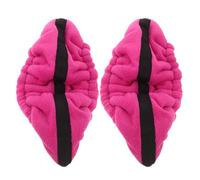 Mipcase Protectores para Cuchillas de Patines Artísticos 2 Piezas, Funda Elástica Rosa Fucsia Talla L 24,4x14 Cm, Equipo de Protección para Hockey sobre Hielo, Accesorio Cómodo