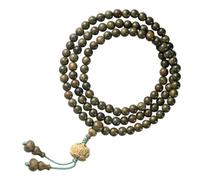 Mipcase Pulsera De Sándalo De Madera Para Hombre y Mujer Collar De Cuentas De Pulsera De Budista Para Oración Para y Práctica Espiritual