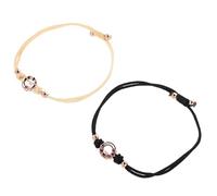 Mipcase Pulseras de Conexión Táctiles para Parejas Ajustables Sensor de Vibración, para Hombre y Mujer, Ideales para Mantener la Cercanía en Relaciones a Distancia y Aniversarios