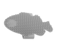 Mipcase Rascador para Gatos con Soporte para Patas de Mesa Cepillo Masajeador de Autocuidado Gris Peine de Aseo para Gatitos Interior Accesorio Antipérdida de Pelo y Entretenimiento