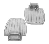 Mipcase Reposapiés para Silla de Ruedas de Hierro Reforzado Diseño Ergonómico Soporte Estable y Superficie Amplia Accesorios para Hospitales y Uso Doméstico