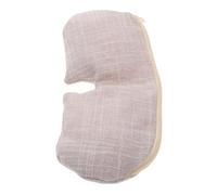 Mipcase Reutilizable de Compresa Caliente para Ojos Sal Mineral Rosa Natural, Tamaño Estándar, Alivio Térmico Relajante para Fatiga Ocular en Casa y Viaje