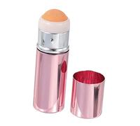 Mipcase Rodillo Facial Absorbente de Aceite de Volcán Masajeador Facial Portátil para Control de Brillo Diseño Doble Cabeza para y Color Rosa