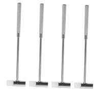 Mipcase Set de 4 Martillos para Reparación de Relojes, Herramientas Portátiles de Aleación de Zinc y Plástico, Ideales para Manualidades y Reparaciones en Casa