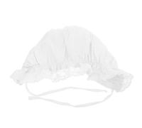 Mipcase Sombrero de Protección Solar para Ñiño Transpirable de Algodón, Color Blanco, Talla 40-48 Cm, Gorro Suave y Cómodo para Pequeños, Adecuado para Playa y Vacaciones