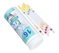 Mipcase Tiras Reactivas para Análisis de Agua Potable 100 Unidades por Rollo Kit de Prueba para Calidad del Agua Doméstica Herramienta Portátil para Control