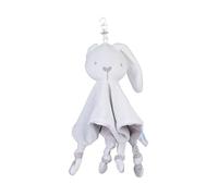 Mipcase Toalla de Apego para Niña con Muñeco de Peluche Forma de Conejo Algodón y Seguro para Recién Nacidos y
