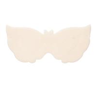 Mipcase Toalla Facial de Compresa Caliente y Fría Doble Gruesa con Cuerda para Cuidado Facial de Mujeres Reutilizable para Ojos y Rostro de Vapor Blanca