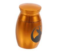 Mipcase Urna Pequeña Inoxidable para Mascotas de de Conejo Memorial Duradero y para Perros y Gatos de Caja para de Mascotas