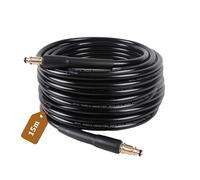 MIPIACE 15M Manguera de Repuesto para Karcher Lavadora de Alta Presión K2 K3 K4 K5 K7 Manguera de Alta Presión Flexible de Alta Presión Pistola Conector Manguera Hidrolimpiadora para Vehículo
