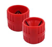 MIPIACE 2 Pieza 2 En 1 Tubos de Desbarbado Herramienta De Desbarbado De Tuberías Universal Escariador Lnterior Escariador Tubo Cobre Para 5-38 mm De Tuberías Internas Externas