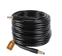 MIPIACE 20M Manguera de Repuesto para Karcher Lavadora de Alta Presión K2 K3 K4 K5 K7 Manguera de Alta Presión Flexible de Alta Presión Pistola Conector Manguera Hidrolimpiadora para Vehículo