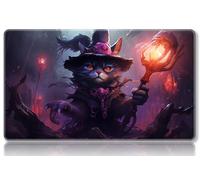 Mipikel Tapete de juego para MTG, tapete de juego con zonas, tamaño 24 x 14 pulgadas, TCG y tapete de juego de mesa para tarjetas, bolsas de almacenamiento gratis, alfombrilla de mouse (colorido 7, no