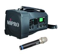 Mipro MA-100 - Sistema de sonido portátil (823-832 MHz, con transmisor manual)