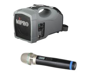 MiPro Mipro MA101B + Micro ACT32H Sistema profesional de megafonía portátil