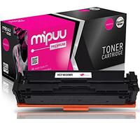 Mipuu Cartucho de tóner Compatible con HP HP CF403X 201X Magenta para Color Laserjet Pro M252n M252dw M274dn M274n MPF M277dw M277n