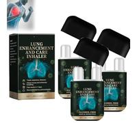 Miqiko Lung Enhancement and Care Inhaler, Spray De Limpieza Pulmonar, Inhalación De Mejora Y Cuidado Pulmonar, Potente Apoyo Y Limpieza Pulmonar, Para Todo Tipo De Personas. (3pcs)