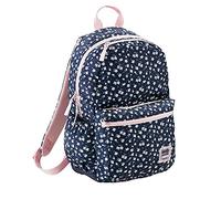 Miquel Rius MIQUELRIUS - Mochila Grande Jazmin - Dos Compartimentos, Repelente al Agua, Espalda Ergonómica, Base Reforzada, Color Azul