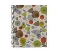 'MiquelRius 2463 - Notebook A5 refciclado "ecobirds Grid, 1 unit Eco Birds a5 gr