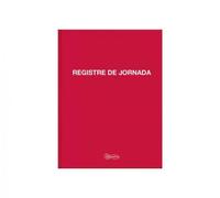 Miquelrius 5390 Libro Registro Comercial Rojo 40 Hojas